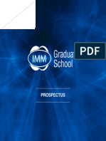 IMM Graduate School Prospectus