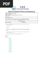 22BDS0212 CAO Digital Assignment