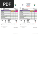 Grade Slip Blank