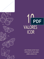 RESUMEN 10 Valores iCOR