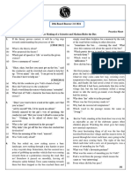 Literature 11 - Practice Sheet - 10th Board Booster 2.0 2024