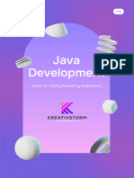 Java Development Hands-On Training Program