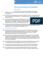 IPCC AR6 WGI Headline Statements