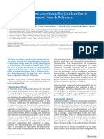 Zika Virus Infection Complicated by Guillain-Barré Syndrome - Case Report, French Polynesia, December 2013