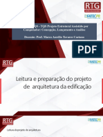 Módulo: TQS - TQS Projeto Estrutural Assistido Por Computador: Concepção, Lançamento e Análise Docente: Prof. Marco Aurélio Tavares Caetano