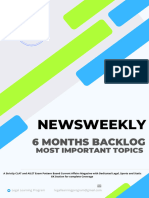 LLP NewsWeekly 6 Months Backlog Detailed Notes