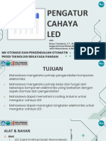Praktikum 1 - Project Pengaturan Cahaya LED