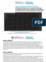 Principales Indices Del Mercado de Valores Argentino