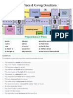 Prepositions of Place