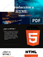 Introducción A HTML