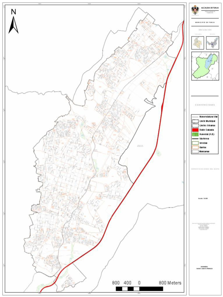 Image Map Tunja | PDF