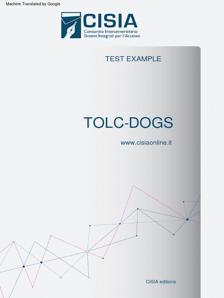 TOLC-PSI Test Example and Instructions | PDF | Unconscious Mind ...