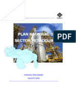Plan Nacional Del Sector Petroquimico