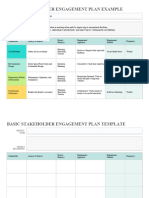 IC Basic Stakeholder Engagement Plan Template Example 0
