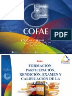 Curso Formación y Rendicion de Cuenta