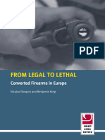 Small Arms Survey From Legal To Lethal Converted Firearms in Europe Report 2018