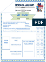 Certificado Fabrica 2024