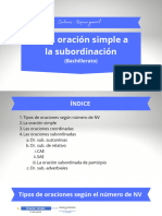 Sintaxis. Resumen General.