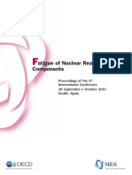 Fatigue of Nuclear Reactor Components Proceedings of The 4th International Conference