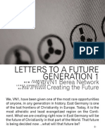 Letters To A Future Generation 1