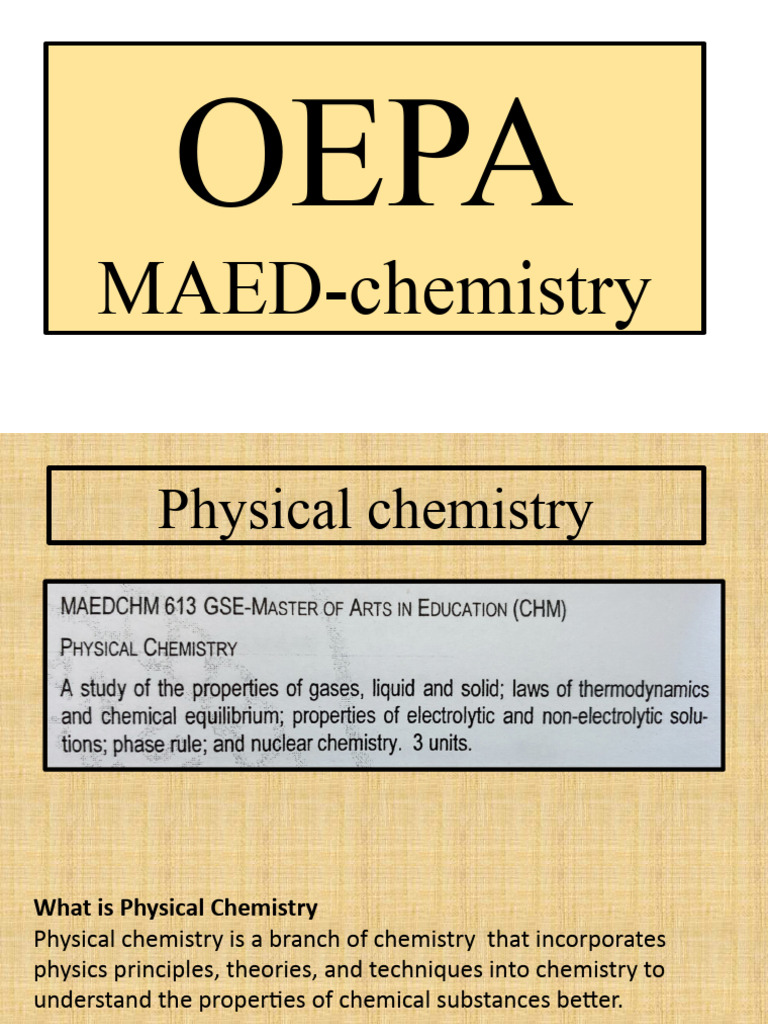 WHAT IS PHYSICAL CHEMISTRY PDF visual data 4