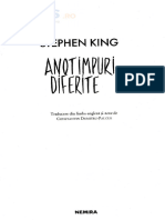 Anotimpuri Diferite - Stephen King