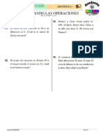 Separata Ciclo I - Áritmética - Operaciones Basicas I - Adicion y Sustraccion Ii