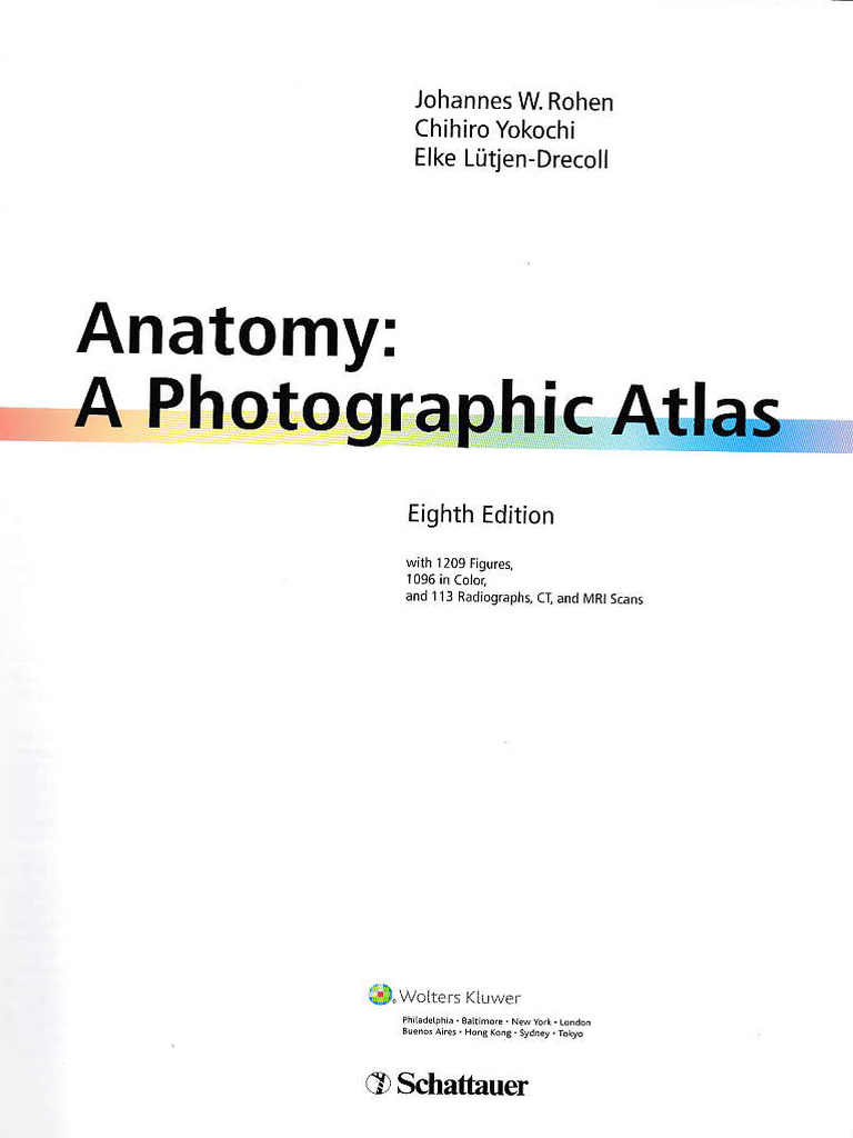 Anatomy A Photographic Atlas | PDF