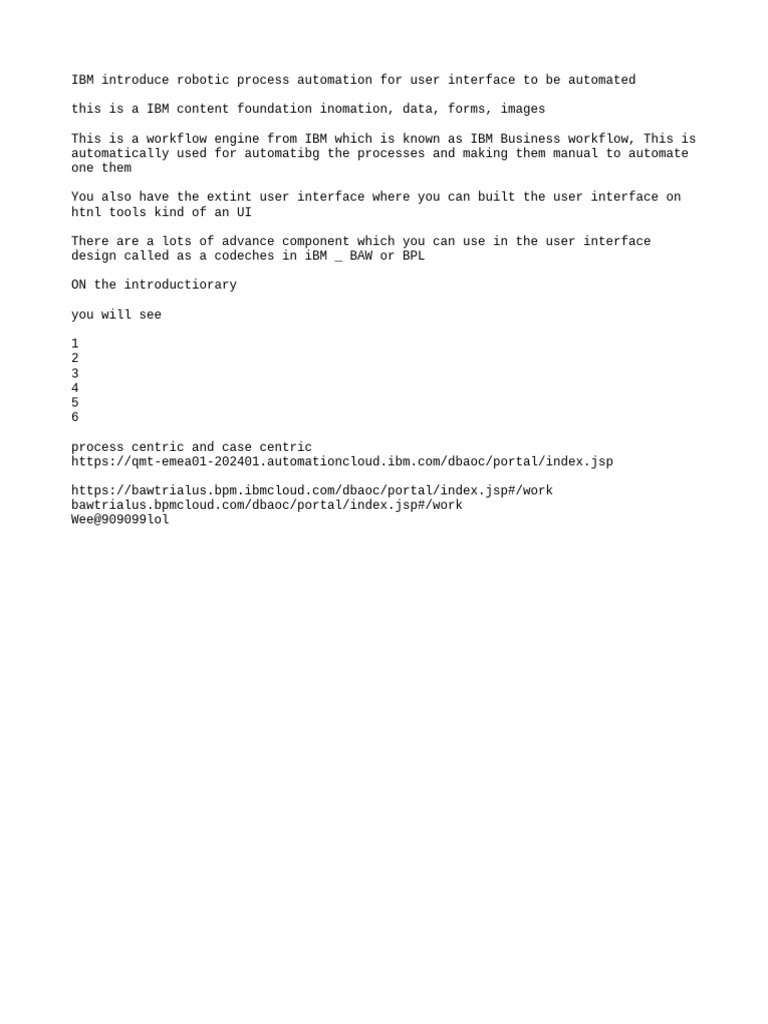 Ibm Baw | PDF | Computers | Technology & Engineering