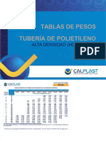 PDF Tablas de Pesos Tuberia Hdpe Calplastpdf - Compress