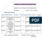 Modules SEM-6