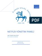 Netflix Yönetim Paneli: Web Tasarim Final Ödevi