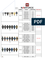 NAVIFORCE Watch Catalogue in USD - Updated in 20240104