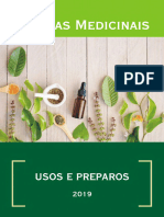 Plantas Medicinais - Usos e Preparos - 2019