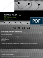 Norma Astm E3