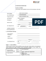 FR - Apl.01. Permohonan Sertifikasi Kompetensi Staf Gaji