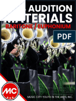 Euph Audition Materials