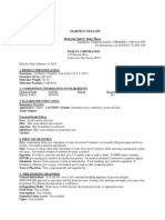 MSDS for Martius Yellow Pigment