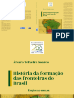 História Da Formação Das Fronteiras Do Brasil