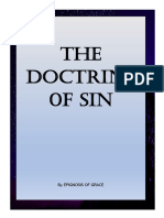 The Doctrine of Sin.