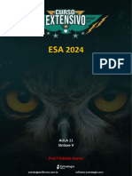 Aula 11 - Sintaxe V - ESA 2024 - Português