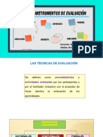 Técnicas e Instrumentos de Evaluación