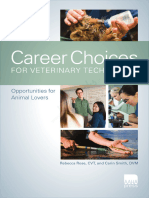 Career Choices for Veterinary Technicians-Opportunities for Animal Lovers (AAHAP, 2013)