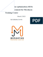 SEO Strategy For Merahyan