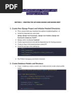 Authentication System Django and React