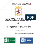 Contenido Secretariado, Administración y Recursos Humanos