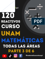 120 Preguntas Matematicas UNAM by Matematicas Con Toxqui (Clase 3)