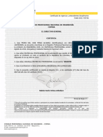 ING PEDRO PEREZ Certificado de Vigencia y Antecedentes Disciplinarios COPNIA INGCIVILSOLUINGTEC