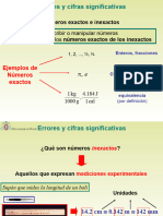 Errores y Cifras Significativas