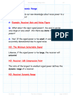 Section 4D Receiver Dynamic Range Package